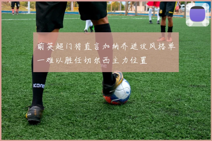 前英超门将直言加纳乔进攻风格单一难以胜任切尔西主力位置